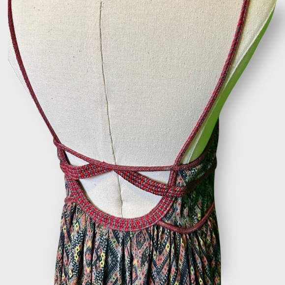 Free People ‘Kaleidoscopes in the Sky’ Babydoll Dress in “Black Combo” Size XS - Picture 11 of 16